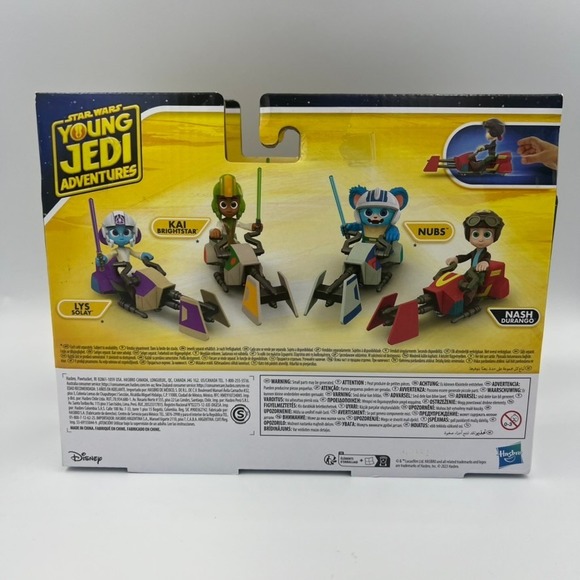 Star Wars Young Jedi Adventures Nash Durango &‎ Kai Brightstar Figure 2-Pack - Picture 5 of 10